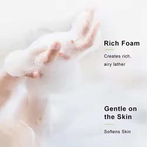 rich foam goat milk oat soap